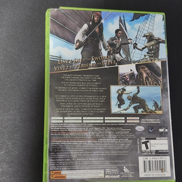 POTC At World's End XBOX 360 - Picture 3 of 4